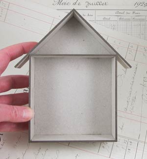 Mini House Room Box 4 x 4 Open - Click Image to Close