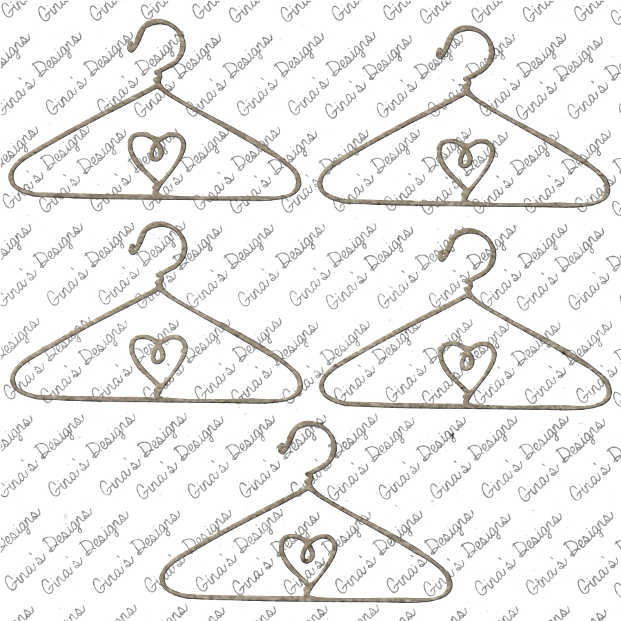 Faux Wire Hanger - Click Image to Close