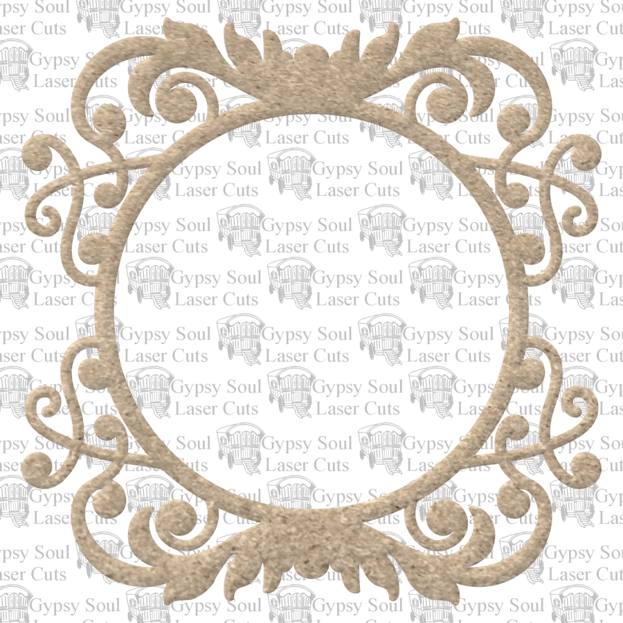 Flourished Frame Marie - Click Image to Close