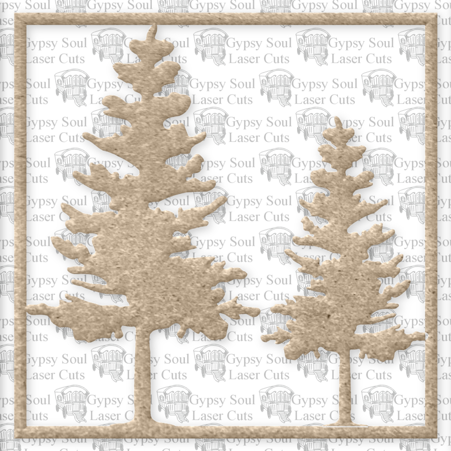 Framed Trees - Click Image to Close