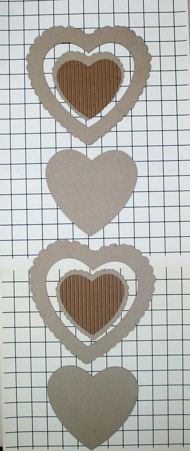 Hearts Wall Hanging - Click Image to Close