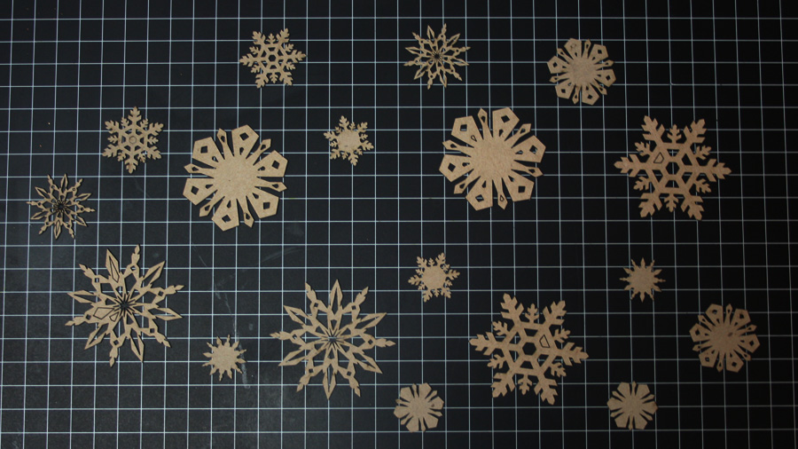 Snowflake Shape Set - Click Image to Close