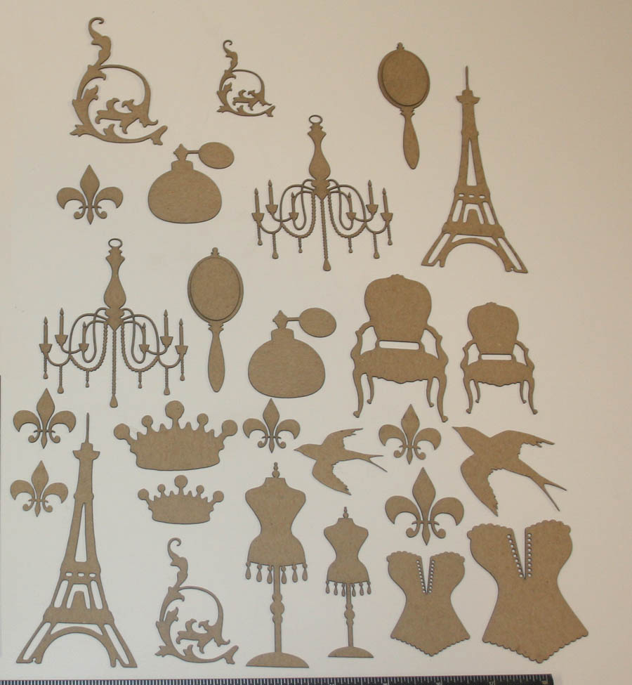 Parisian Shape Set - Click Image to Close