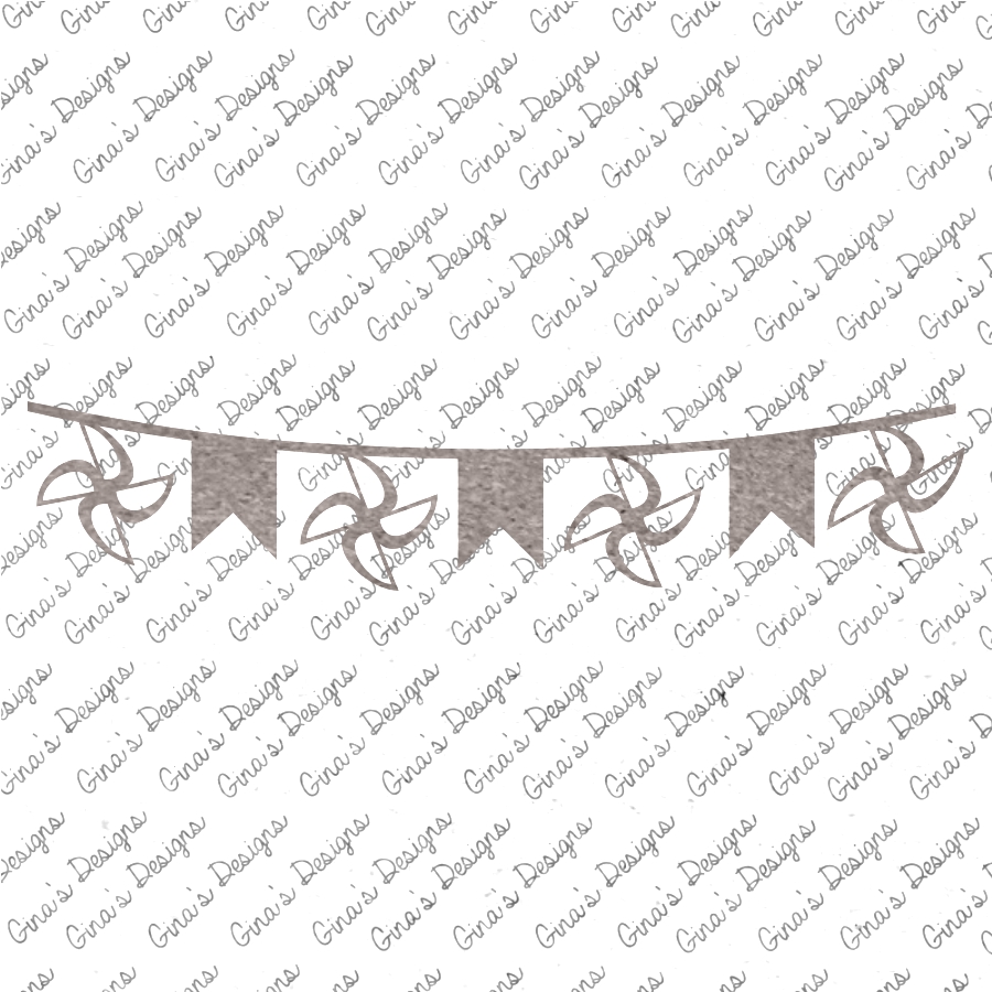 Pinwheel Banner Curved - Click Image to Close