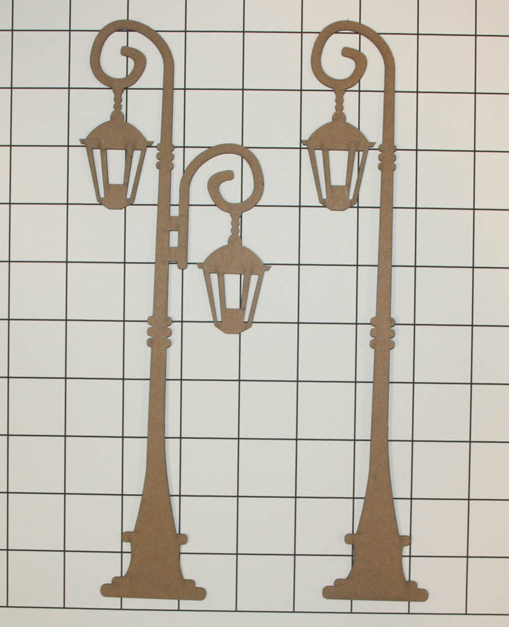 Single and Double Lamp Post : large