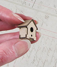 Tiny Bird House - Click Image to Close